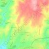 Raposeiras topographic map, elevation, terrain