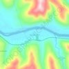 Linha João Abott topographic map, elevation, terrain