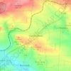 Gundersleben topographic map, elevation, terrain