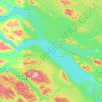 Smith Island topographic map, elevation, terrain