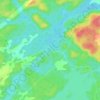 Ardoch topographic map, elevation, terrain