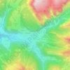 La Vila topographic map, elevation, terrain
