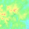 State topographic map, elevation, terrain