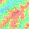 Darel topographic map, elevation, terrain