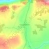 Grangemockler topographic map, elevation, terrain