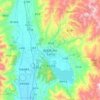 西昌市 topographic map, elevation, terrain