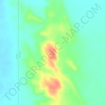 Round Hill topographic map, elevation, terrain