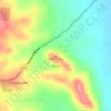 Shirrenden Hill topographic map, elevation, terrain