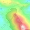 Cerro la Sillita topographic map, elevation, terrain
