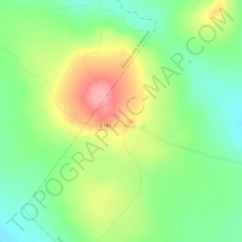 Trekilen topographic map, elevation, terrain