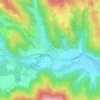 Altenmarkt topographic map, elevation, terrain
