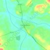 Pimenta Bueno topographic map, elevation, terrain