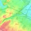 Key Street topographic map, elevation, terrain