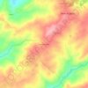 Aldeia Formosa topographic map, elevation, terrain