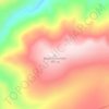 Busia Mountain topographic map, elevation, terrain