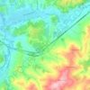 Pozzolatico topographic map, elevation, terrain