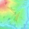 Satdobato topographic map, elevation, terrain