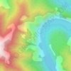 Third Canyon topographic map, elevation, terrain