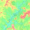Maseru topographic map, elevation, terrain
