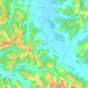 Palagio topographic map, elevation, terrain
