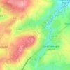 Les Amériaux topographic map, elevation, terrain