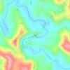 lapa grande topographic map, elevation, terrain