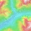 Trenta topographic map, elevation, terrain