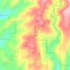 Inskip topographic map, elevation, terrain