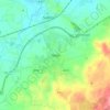 Naas topographic map, elevation, terrain