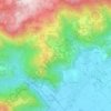 Manzaniga topographic map, elevation, terrain