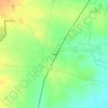 Khong topographic map, elevation, terrain