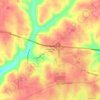 Greenwood Village topographic map, elevation, terrain