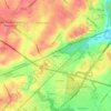 Trevose topographic map, elevation, terrain