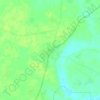Mall topographic map, elevation, terrain