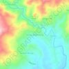 Sa Dan Malimbong topographic map, elevation, terrain
