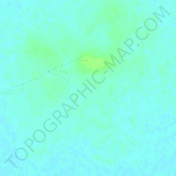 Uruk topographic map, elevation, terrain