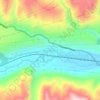 Pachachaca topographic map, elevation, terrain