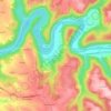 Le Fournials topographic map, elevation, terrain
