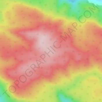 Forest Range topographic map, elevation, terrain