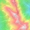 Monte Venal topographic map, elevation, terrain