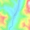 Redstone topographic map, elevation, terrain
