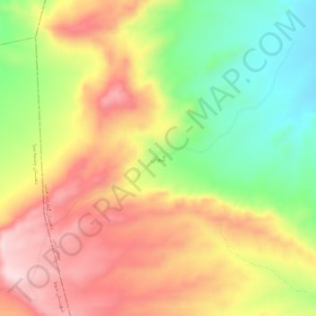 givan topographic map, elevation, terrain