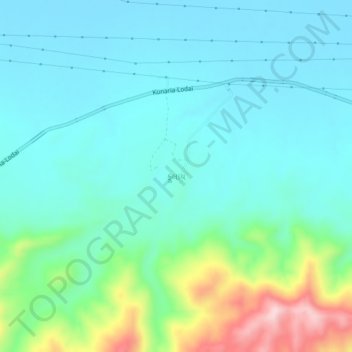 Fulay (Bhuj) topographic map, elevation, terrain