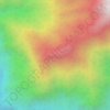 Buttu Tombang topographic map, elevation, terrain