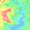 Villanueva de Yerri topographic map, elevation, terrain