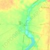 Kilbourne topographic map, elevation, terrain