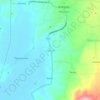 Kiyaab topographic map, elevation, terrain