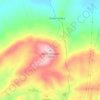 Djbel Mnaguer topographic map, elevation, terrain
