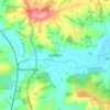 Salehurst topographic map, elevation, terrain