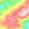 Mansouriet Bhamdoun topographic map, elevation, terrain